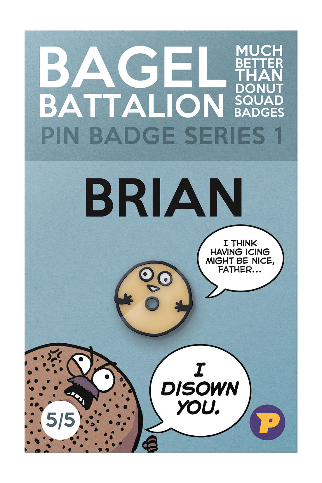 Bagel Battalion all pin badges bundle - Image 6