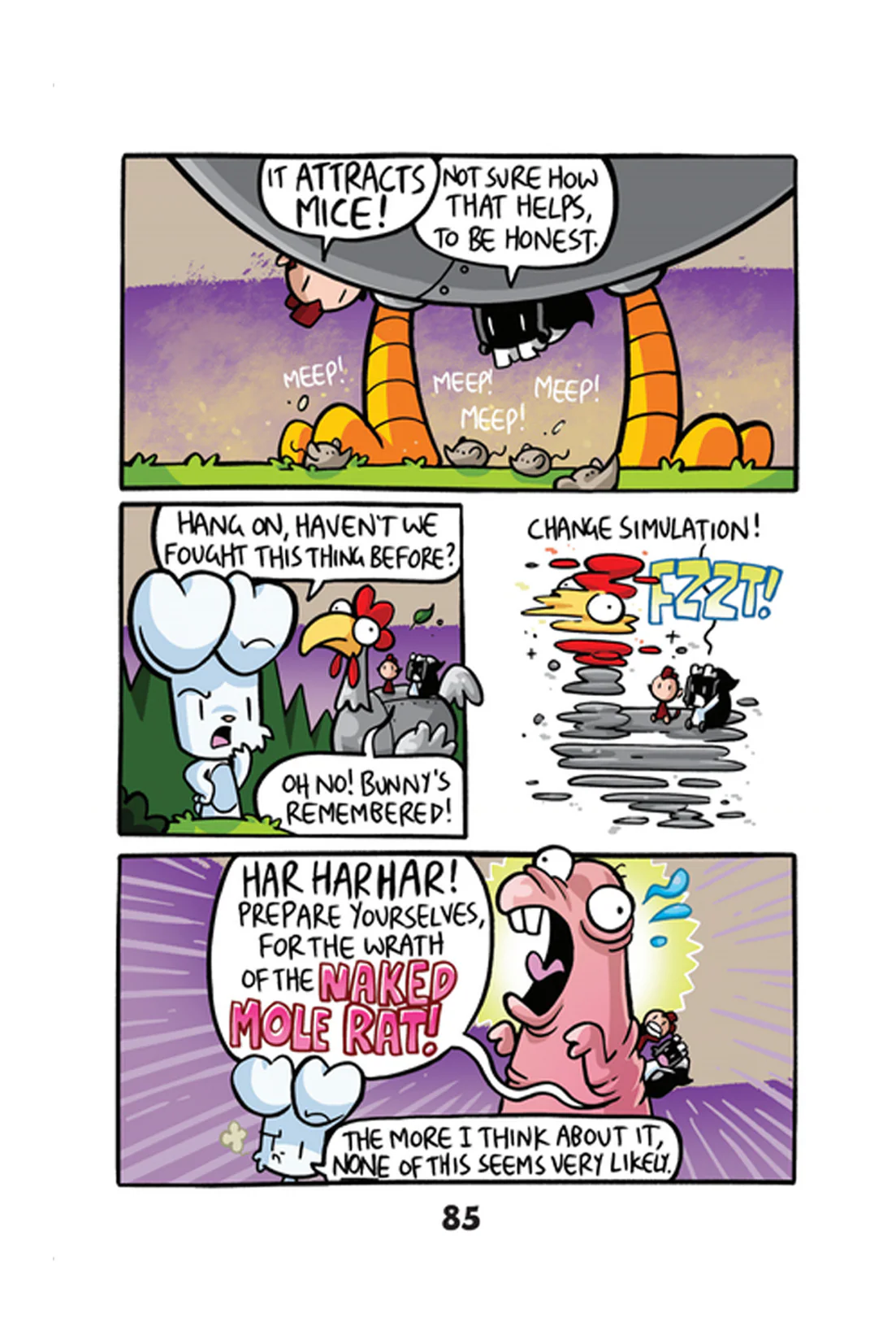 Bunny vs Monkey 9: Bunny Bonanza! (hardback) - Image 3