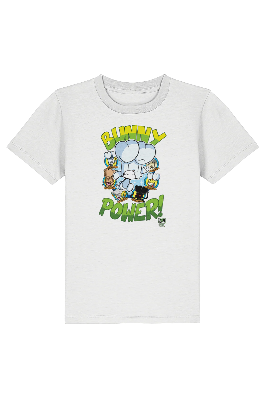Bunny vs Monkey "Bunny Power!" kids t-shirt