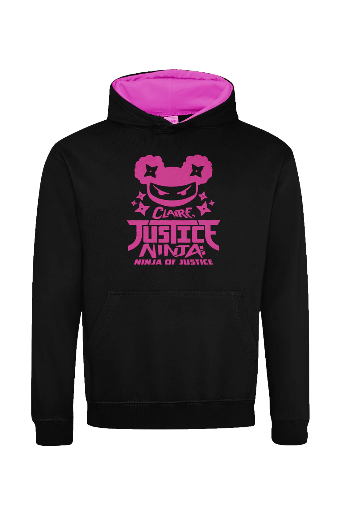 Claire Justice Ninja kids hoodie
