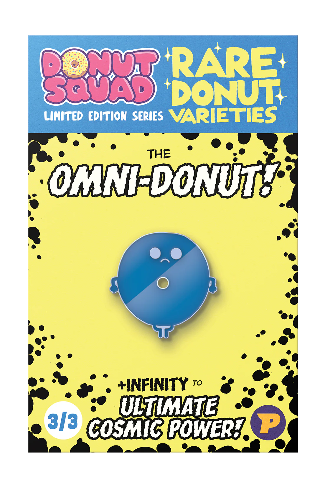 Donut Squad 3: Destiny of the Donuts - book & pin badge bundle - Image 4