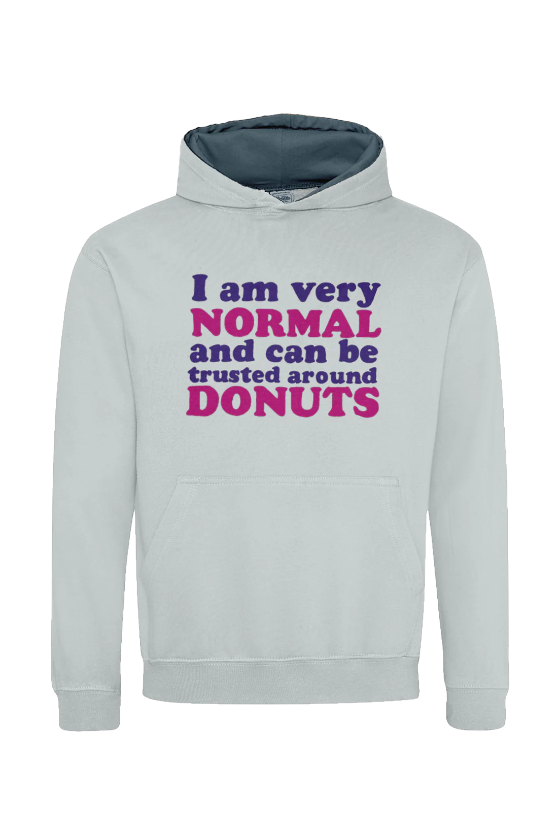 Donut Squad Totally Normal Humans kids hoodie