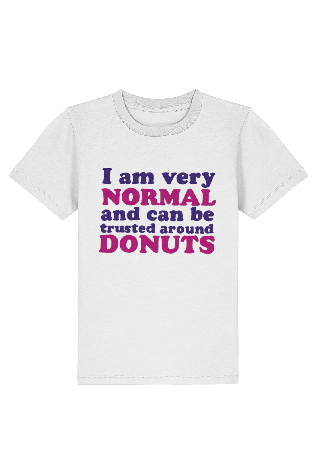 Donut Squad "I am very normal and can be trusted around donuts" kids t-shirt