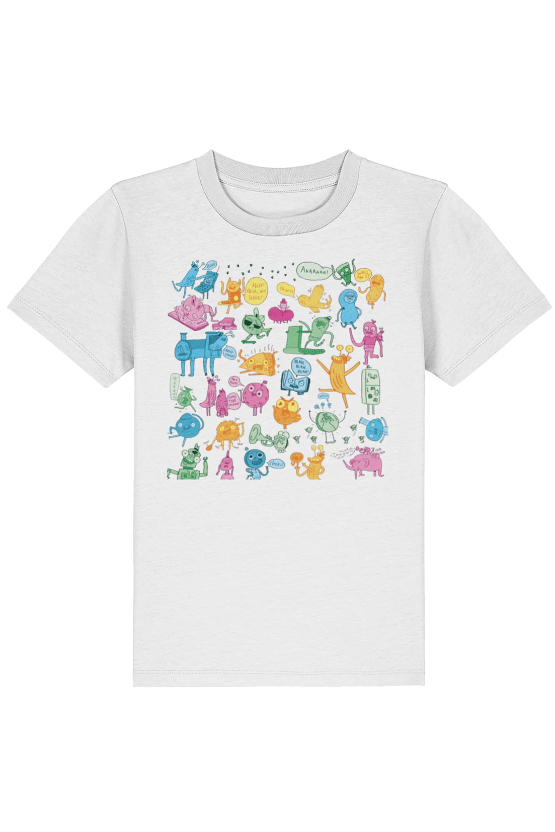 Doug Slugman P.I. Character Mix-up Mono kids t-shirt - Image 3