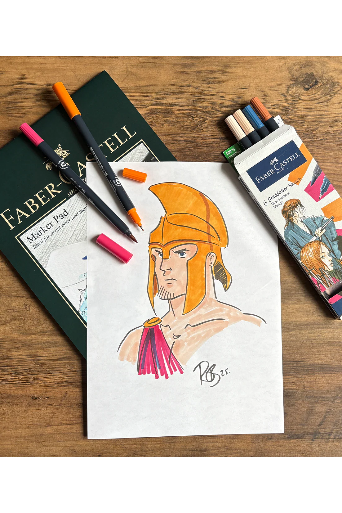 Goldfaber Sketch Marker Manga (x 6) - Image 2