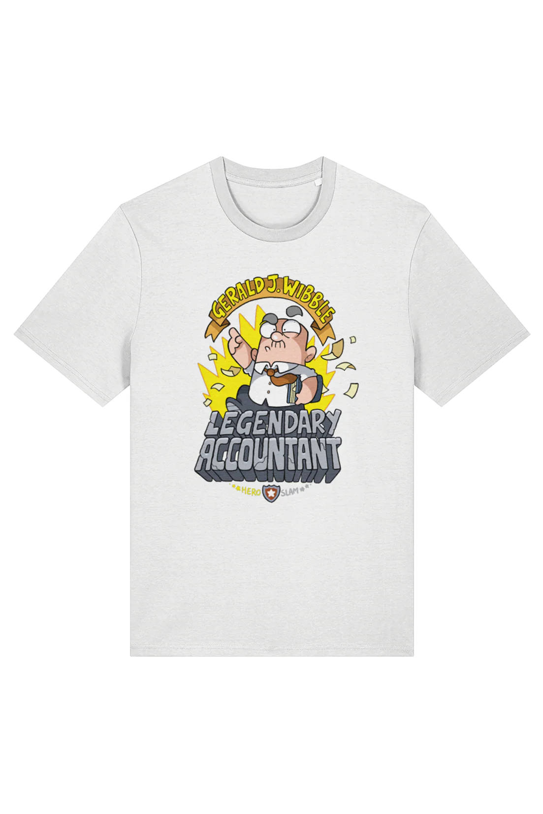 Hero Slam Gerald adult t-shirt