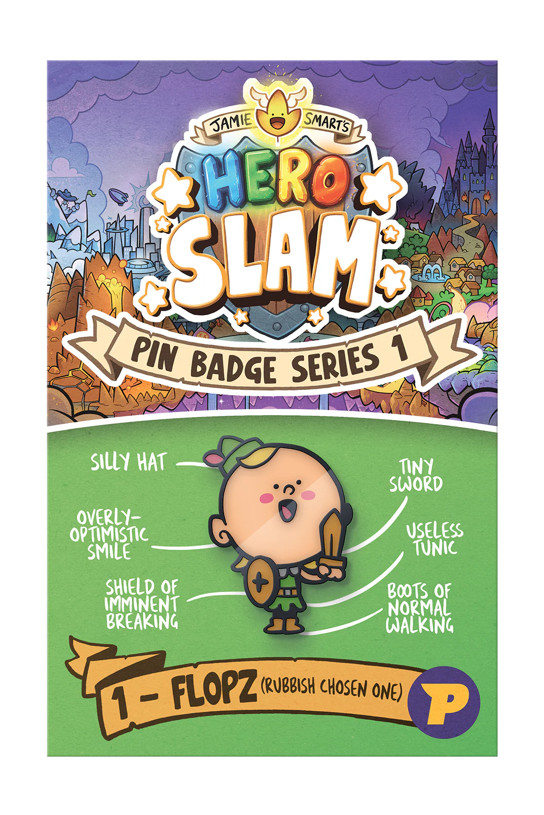 Hero Slam game and pin badges bundle - Image 2