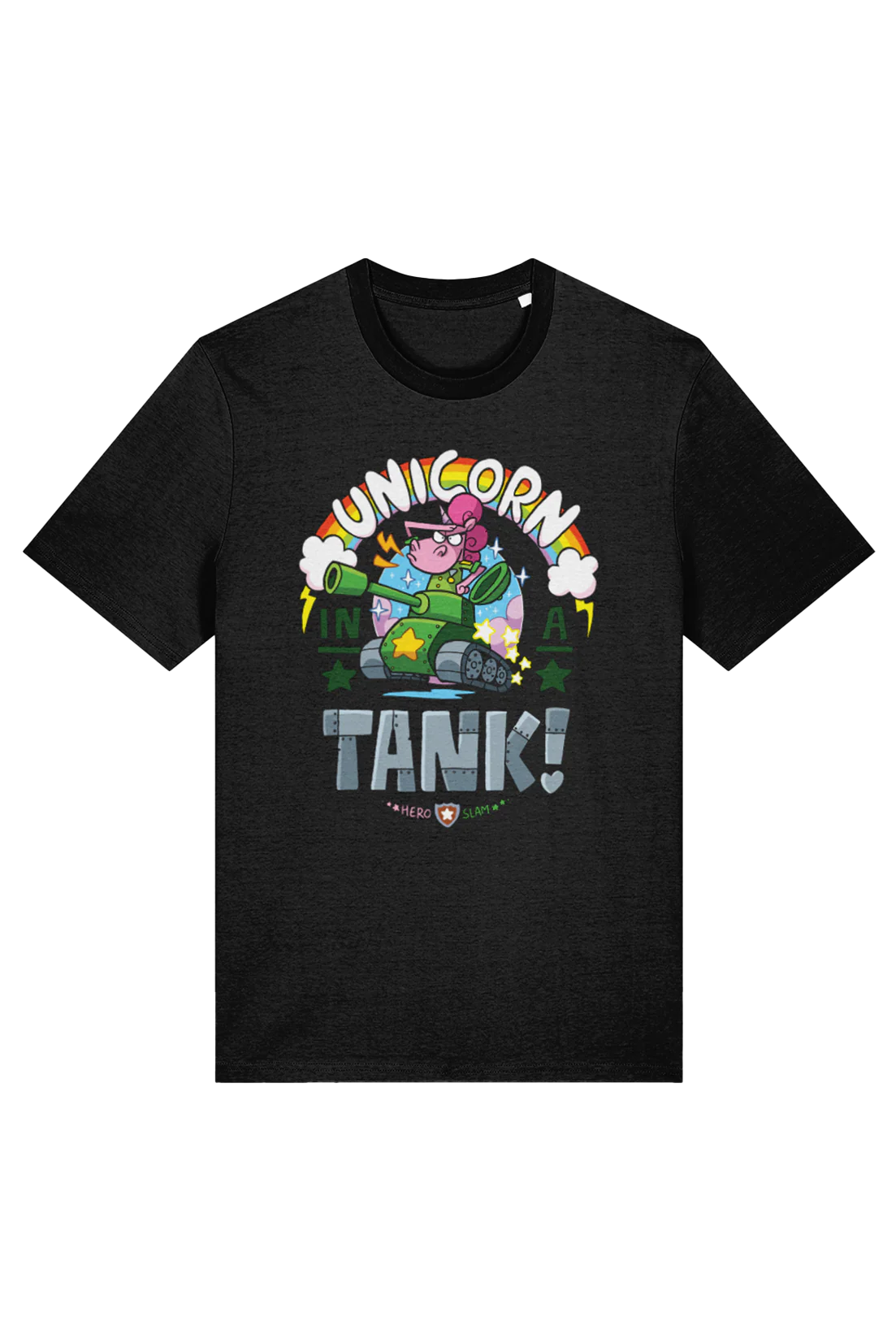 Hero Slam Unicorn adult t-shirt - Image 2