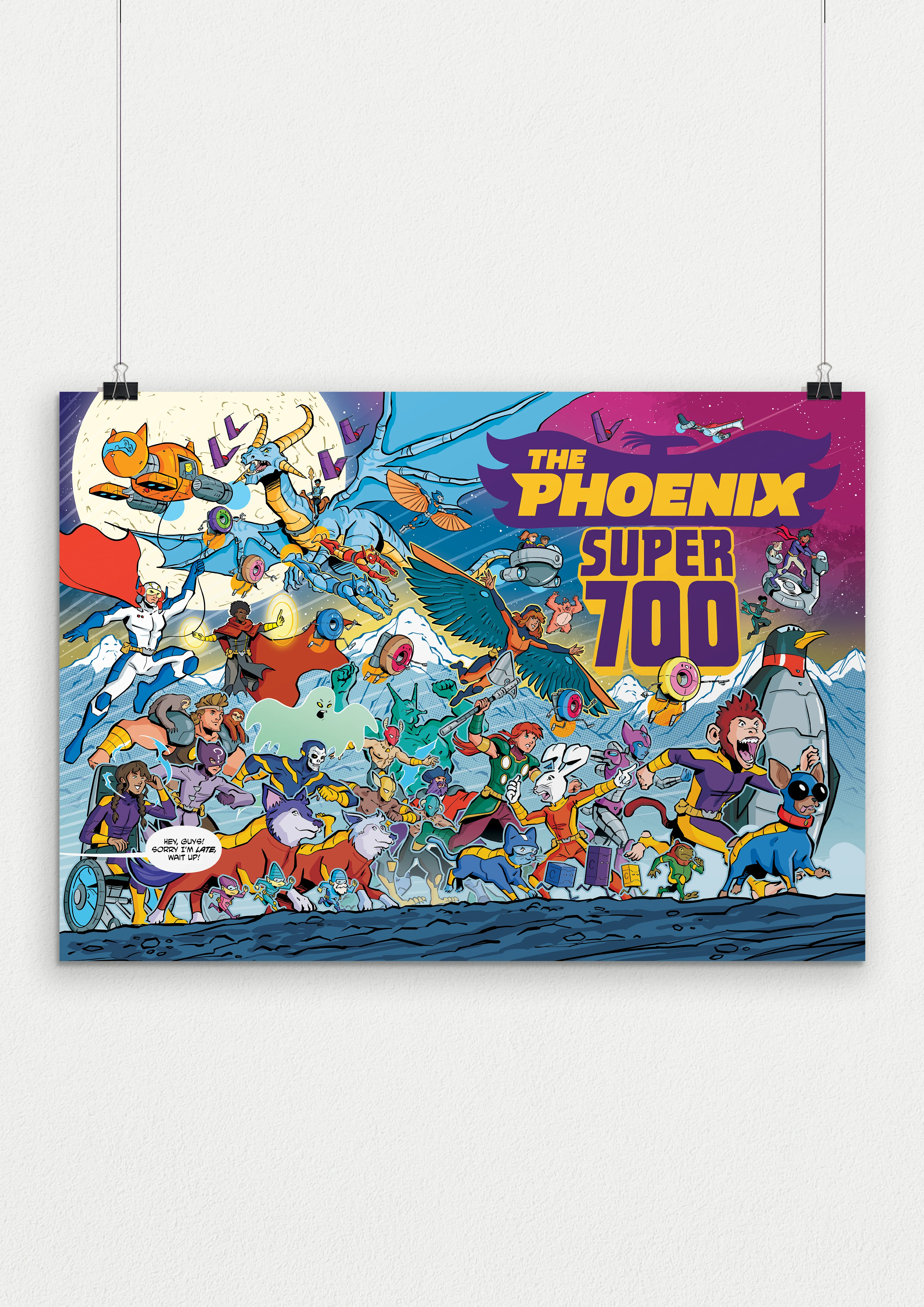 The Phoenix Issue 700 poster print