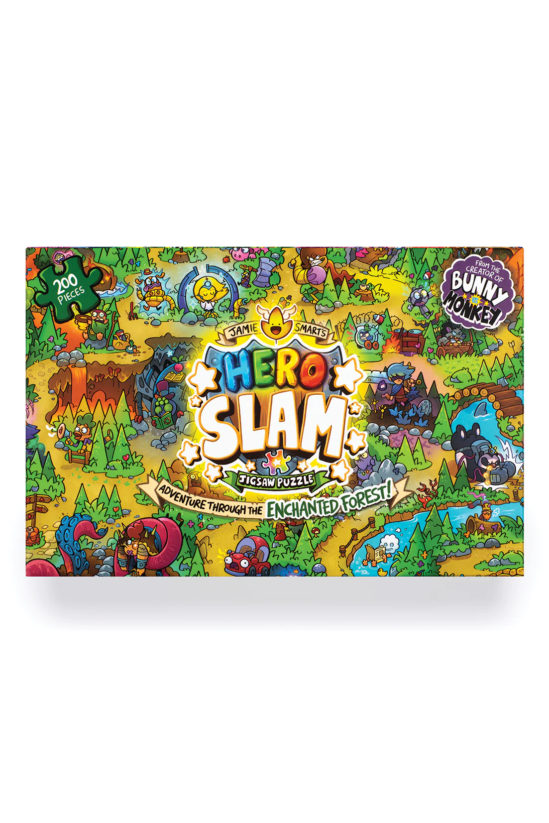 Jamie Smart's Hero Slam Jigsaw Puzzle: 200 pieces - Image 4