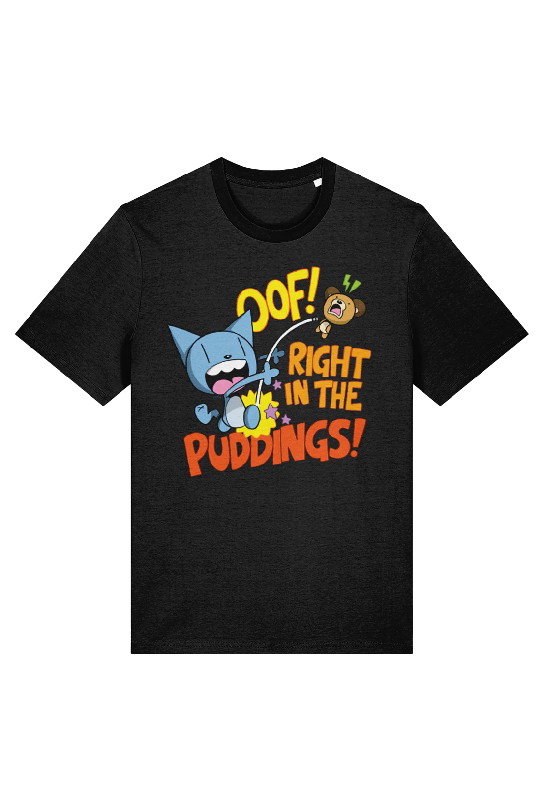 Looshkin "Oof! Right in the puddings!" adult t-shirt - Image 3