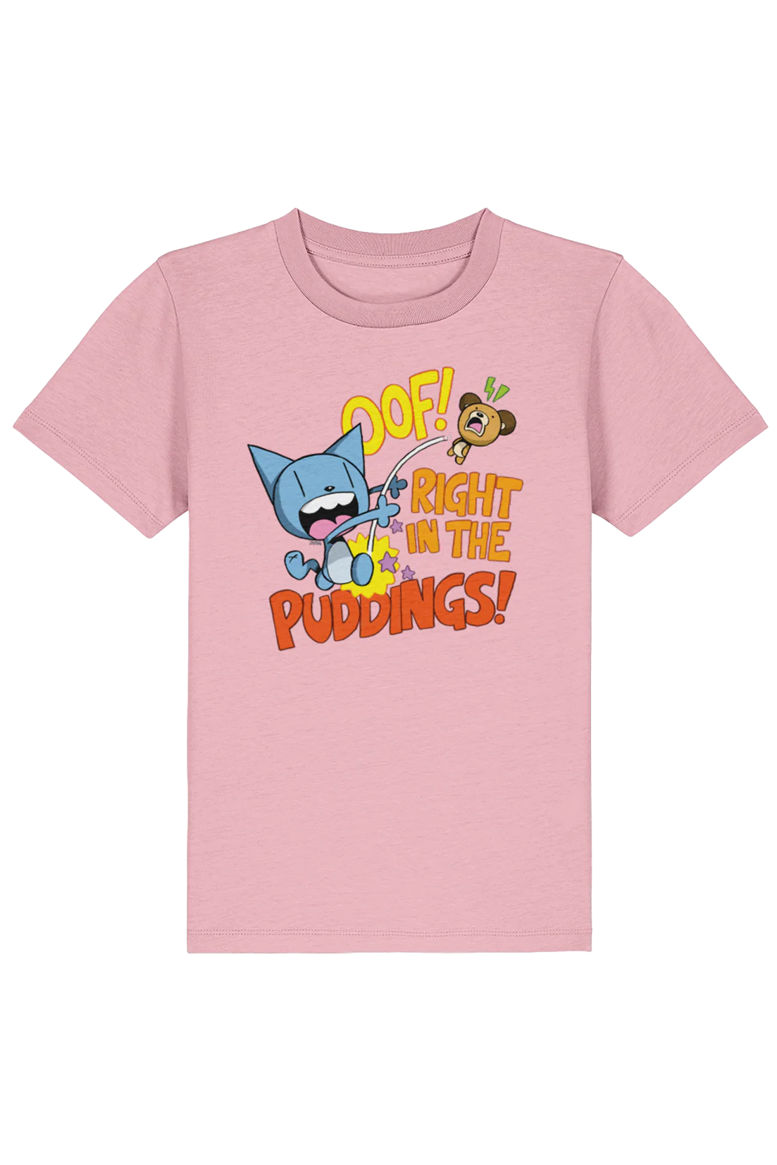 Looshkin "Oof! Right in the puddings!" kids t-shirt - Image 3