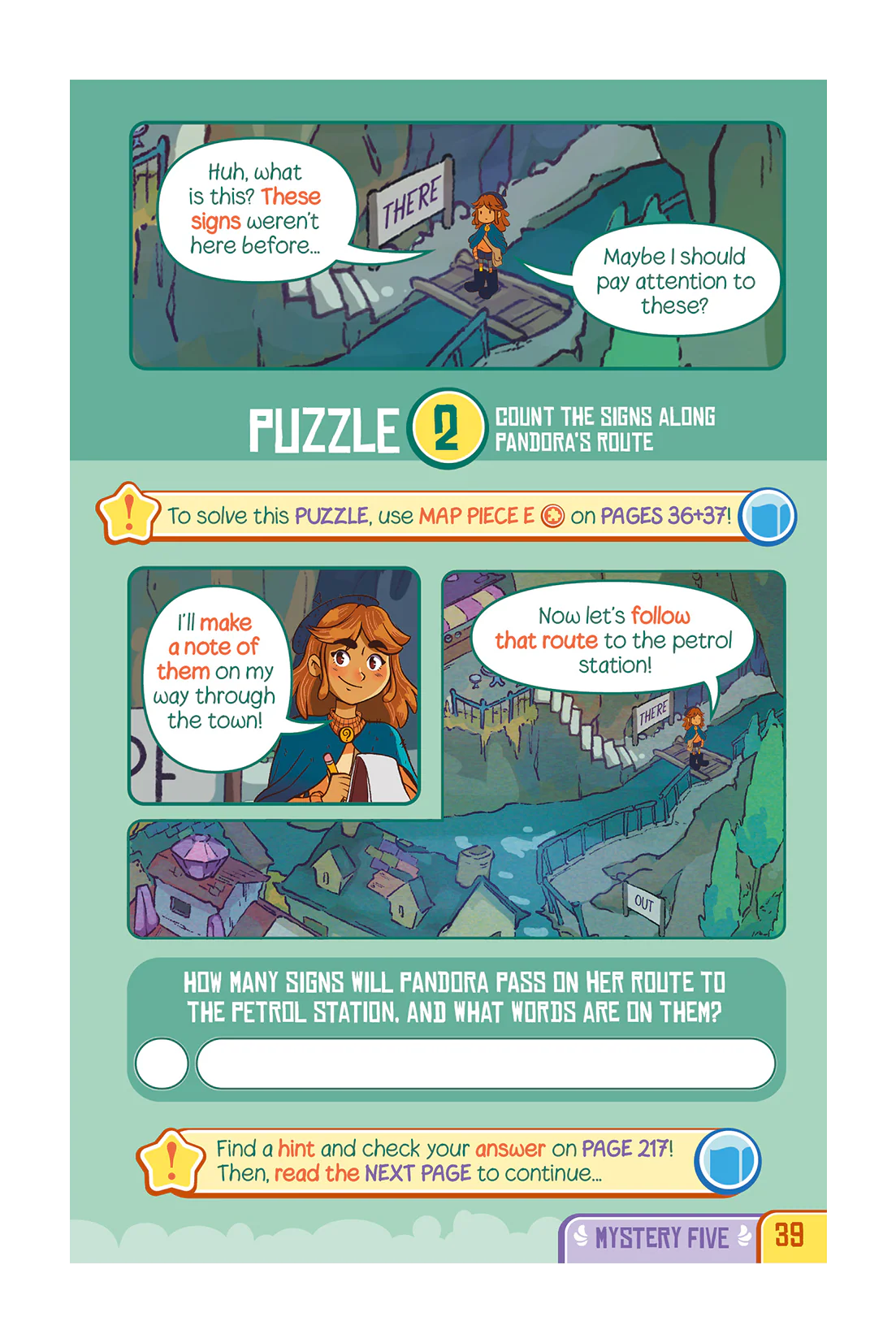 Pandora in Puzzlevale 1: The Secret Town - Image 3