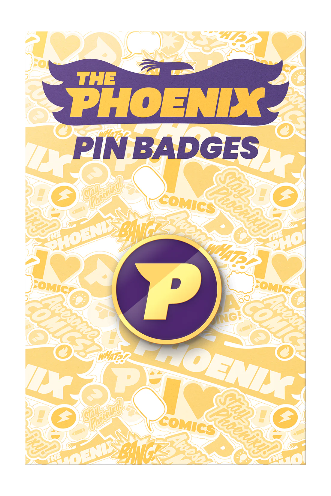 Official Phoenix 'P' pin badge