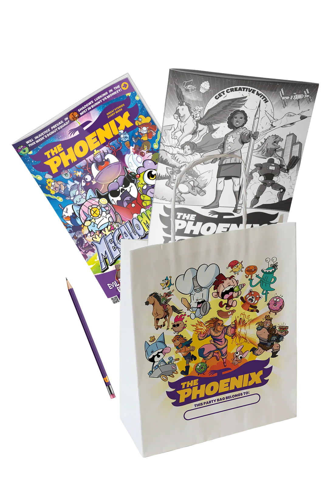 Phoenix Party Bags Pack of 10