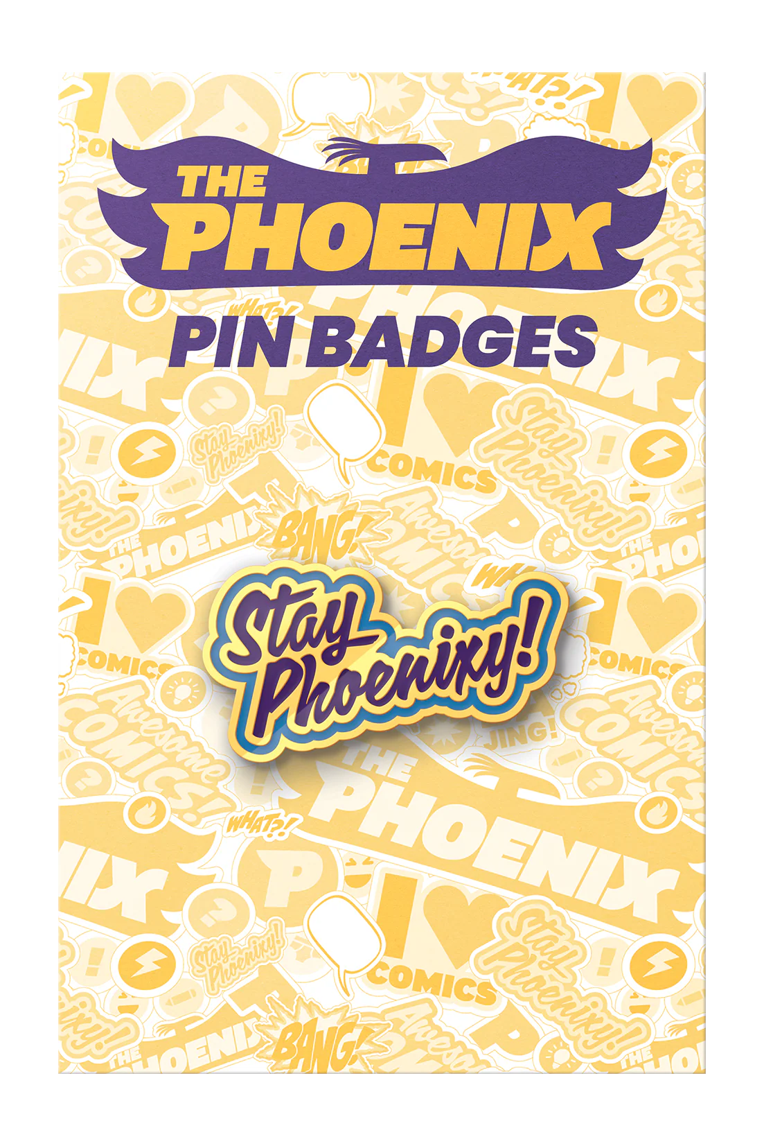 Official Phoenix "Stay Phoenixy!" pin badge