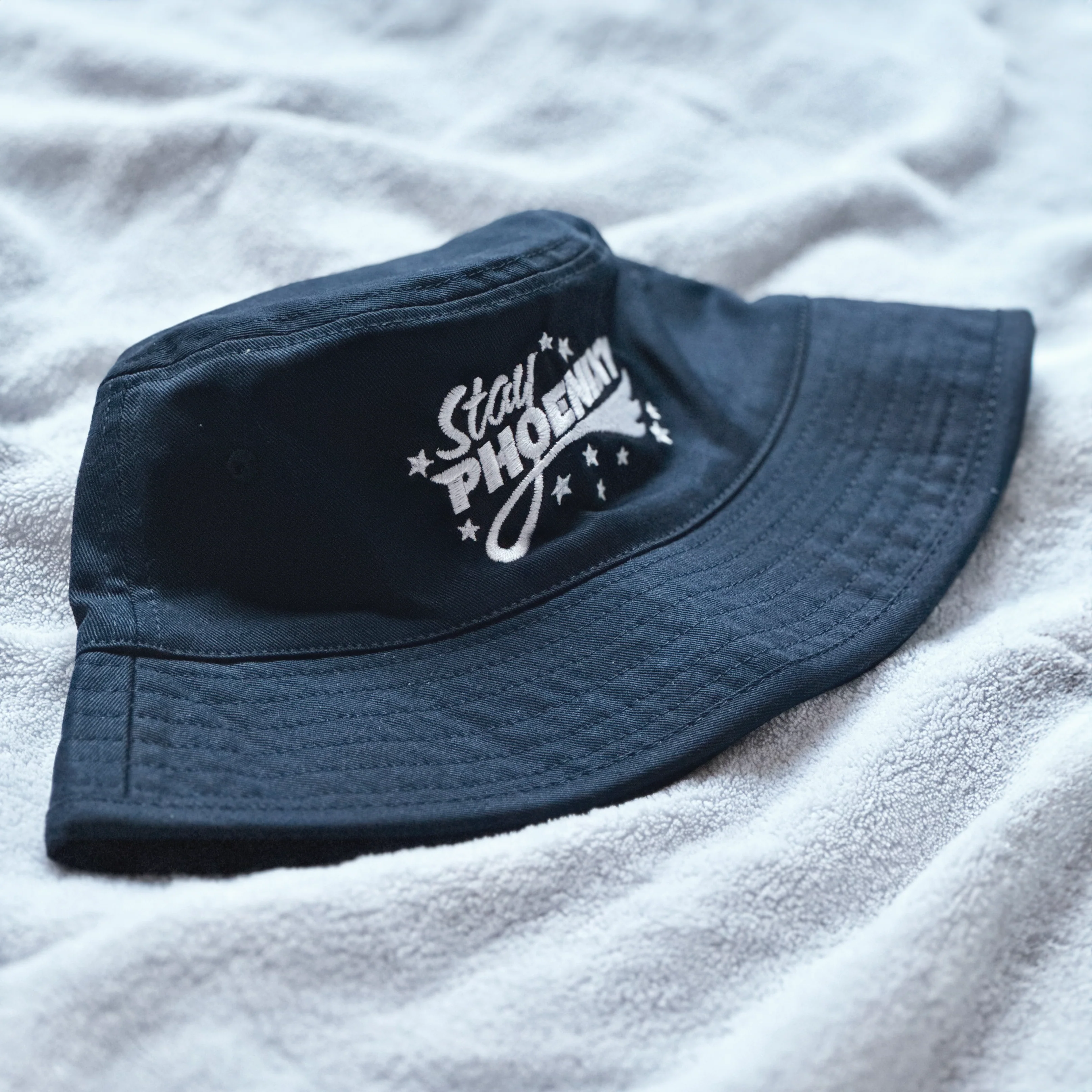 Phoenix "Stay Phoenixy" Swoosh kids bucket hat - Image 2