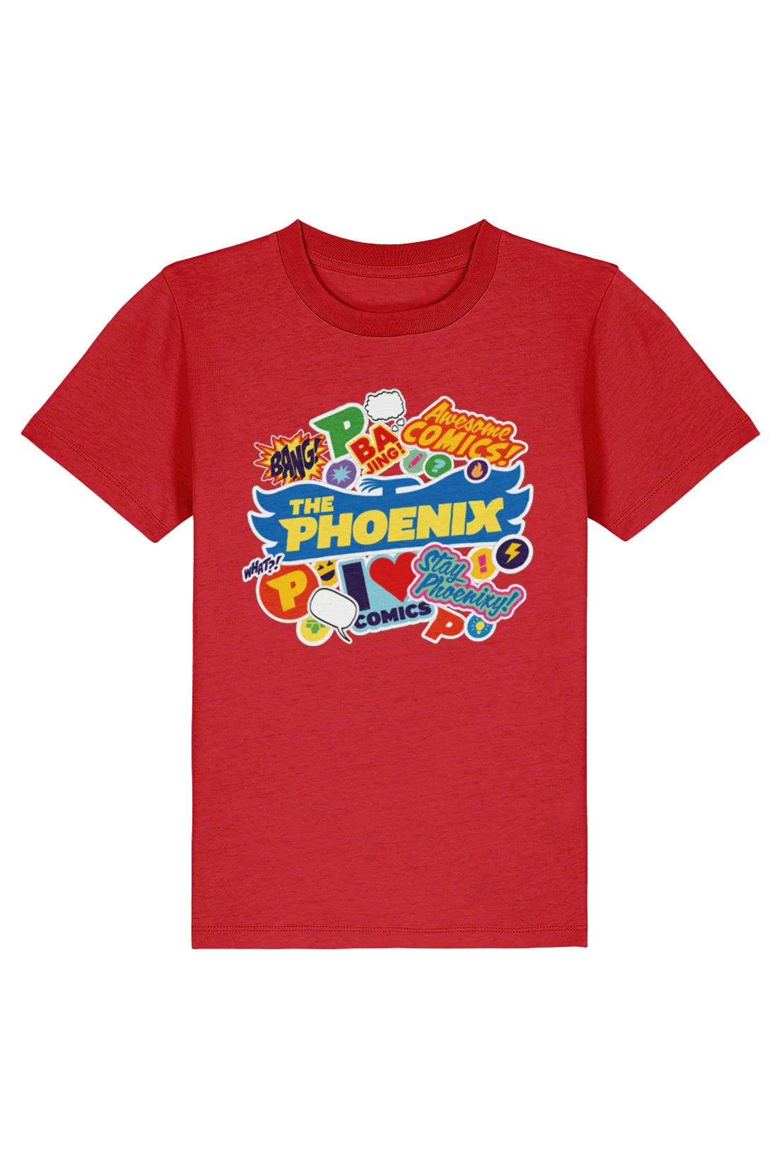 Phoenix Sticker Style kids t-shirt - Image 2