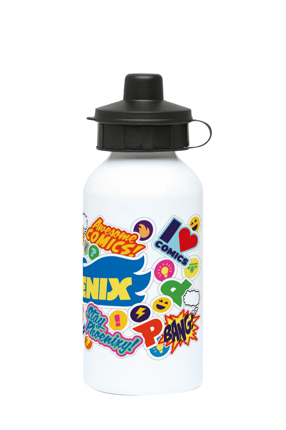 Phoenix Sticker Style Water Bottle - Image 3