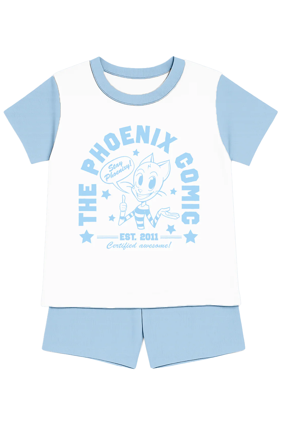 Phoenix Tabs "Stay Phoenixy" kids pyjamas