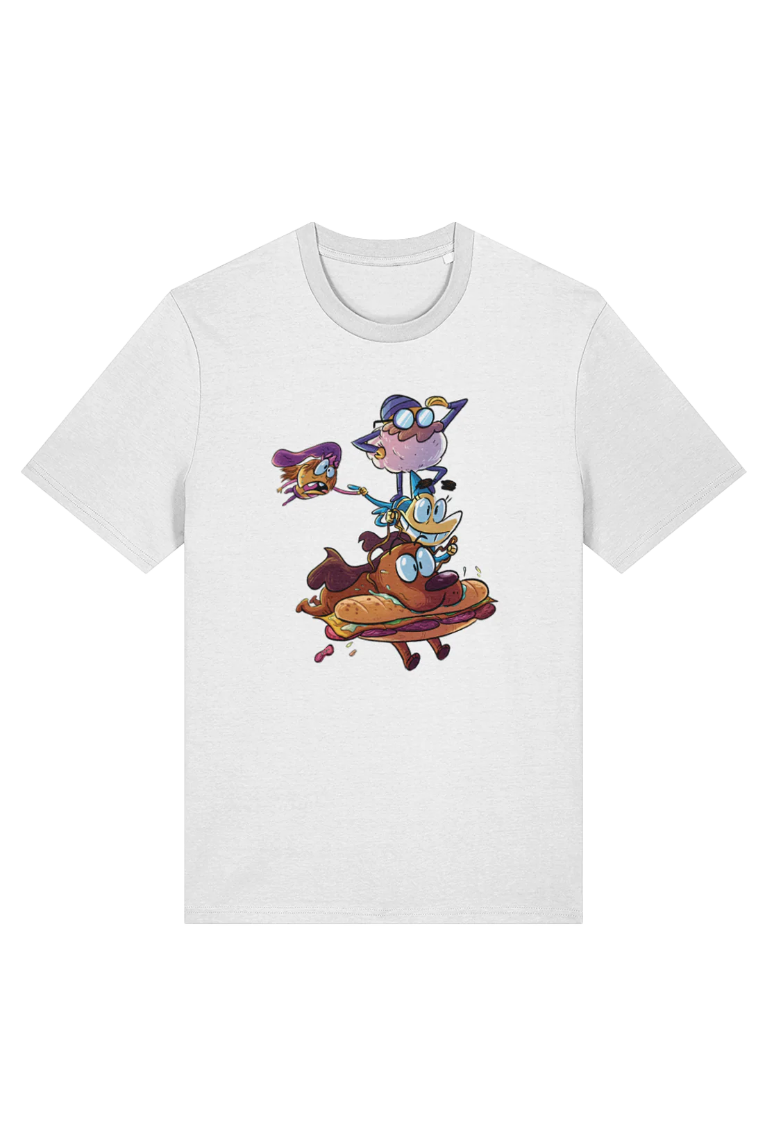 Toby and the Pixies Pixies Sandwich adult t-shirt - Image 2