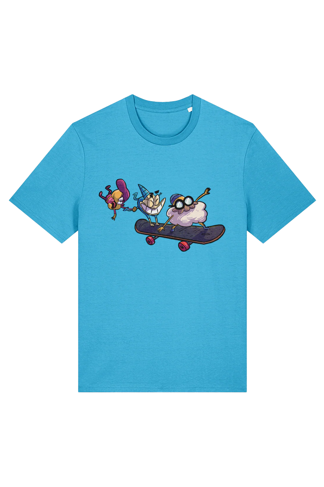 Toby and the Pixies Skateboard adult t-shirt