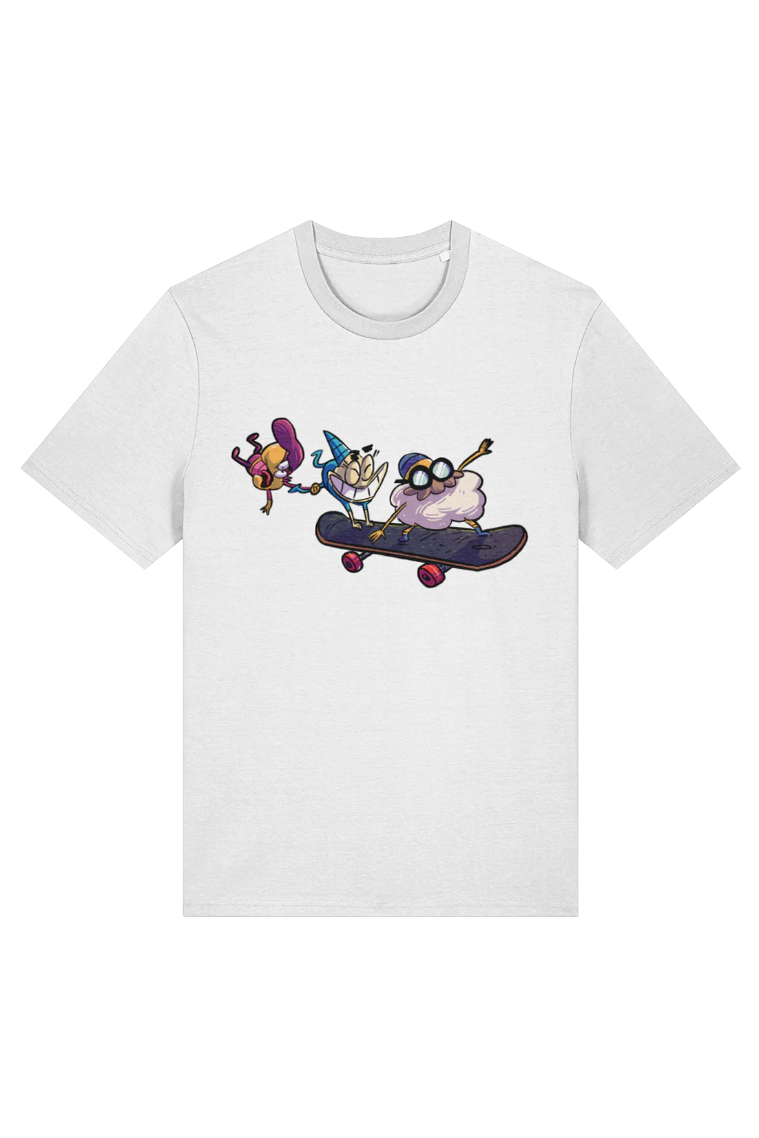 Toby and the Pixies Skateboard adult t-shirt - Image 2