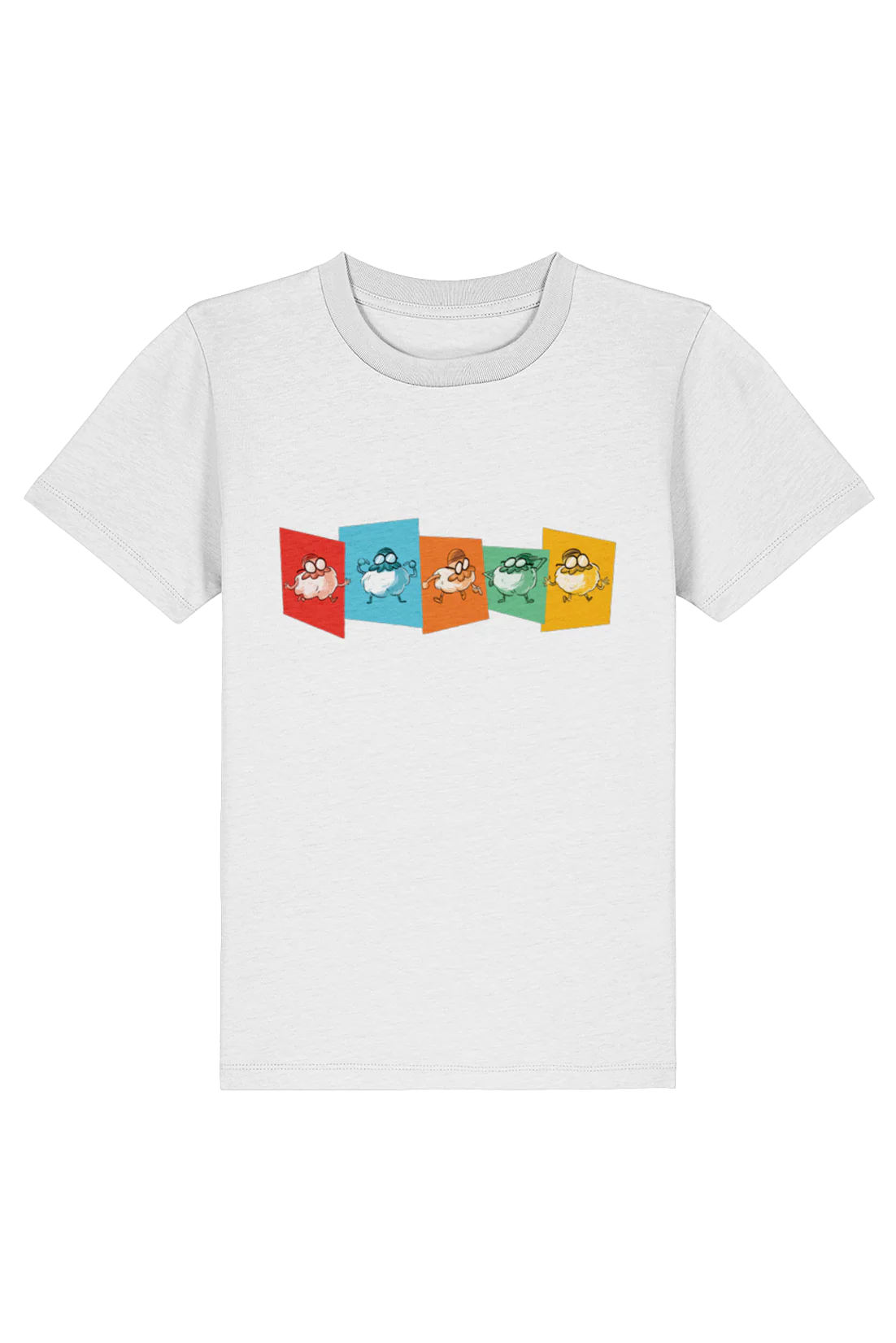 Toby and the Pixies Squares kids t-shirt