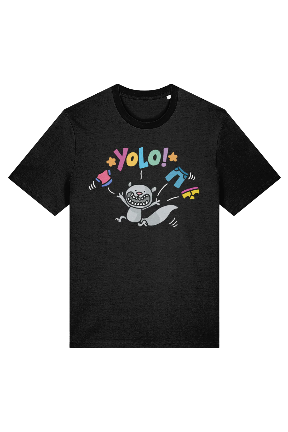Squid Bits YOLO! adult t-shirt