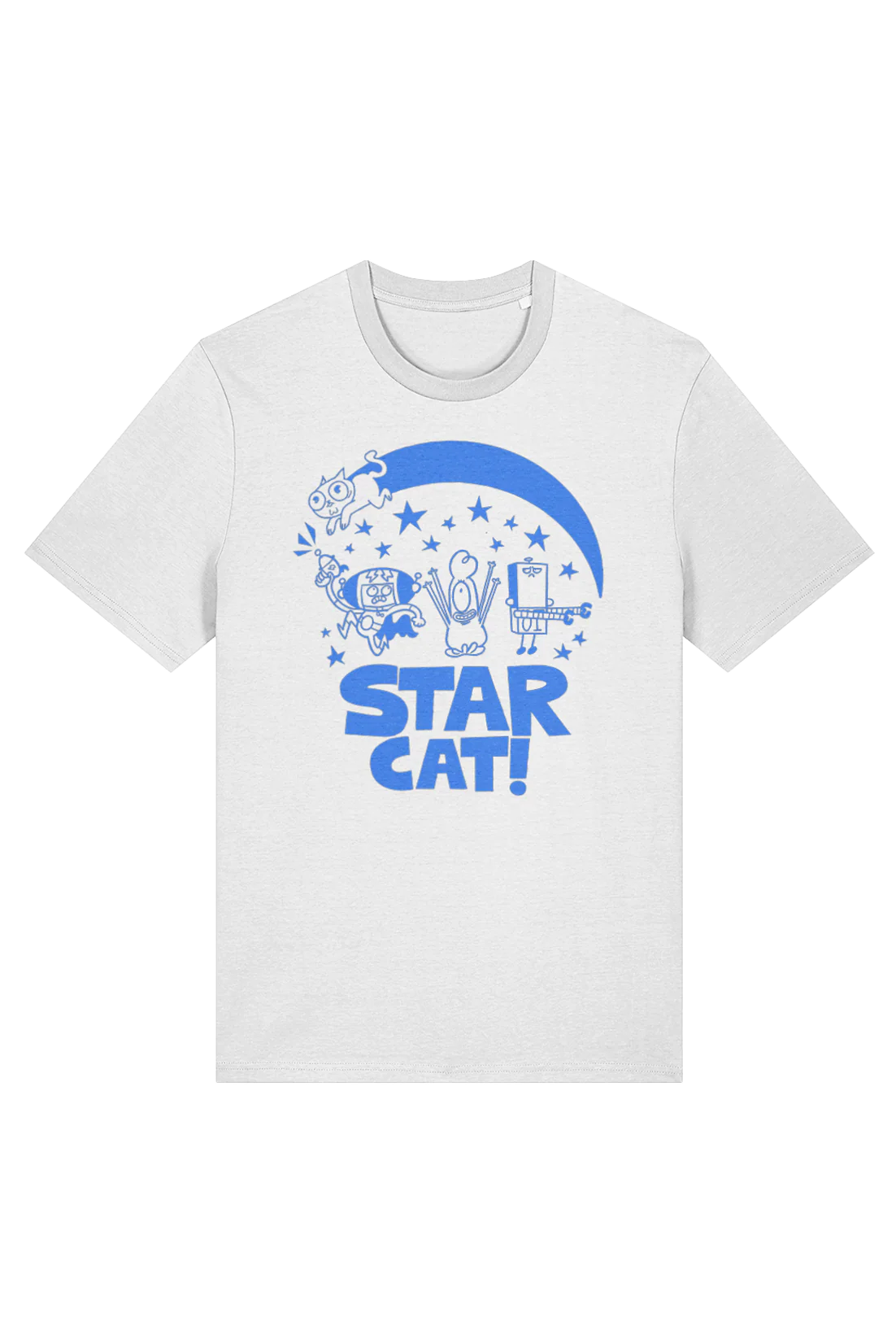 Star Cat Centre Groupshot adult t-shirt - Image 3