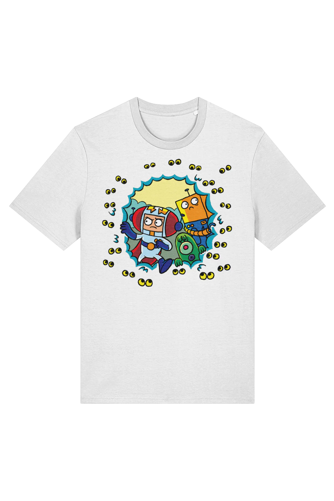 Star Cat Googly Eyes adult t-shirt - Image 3