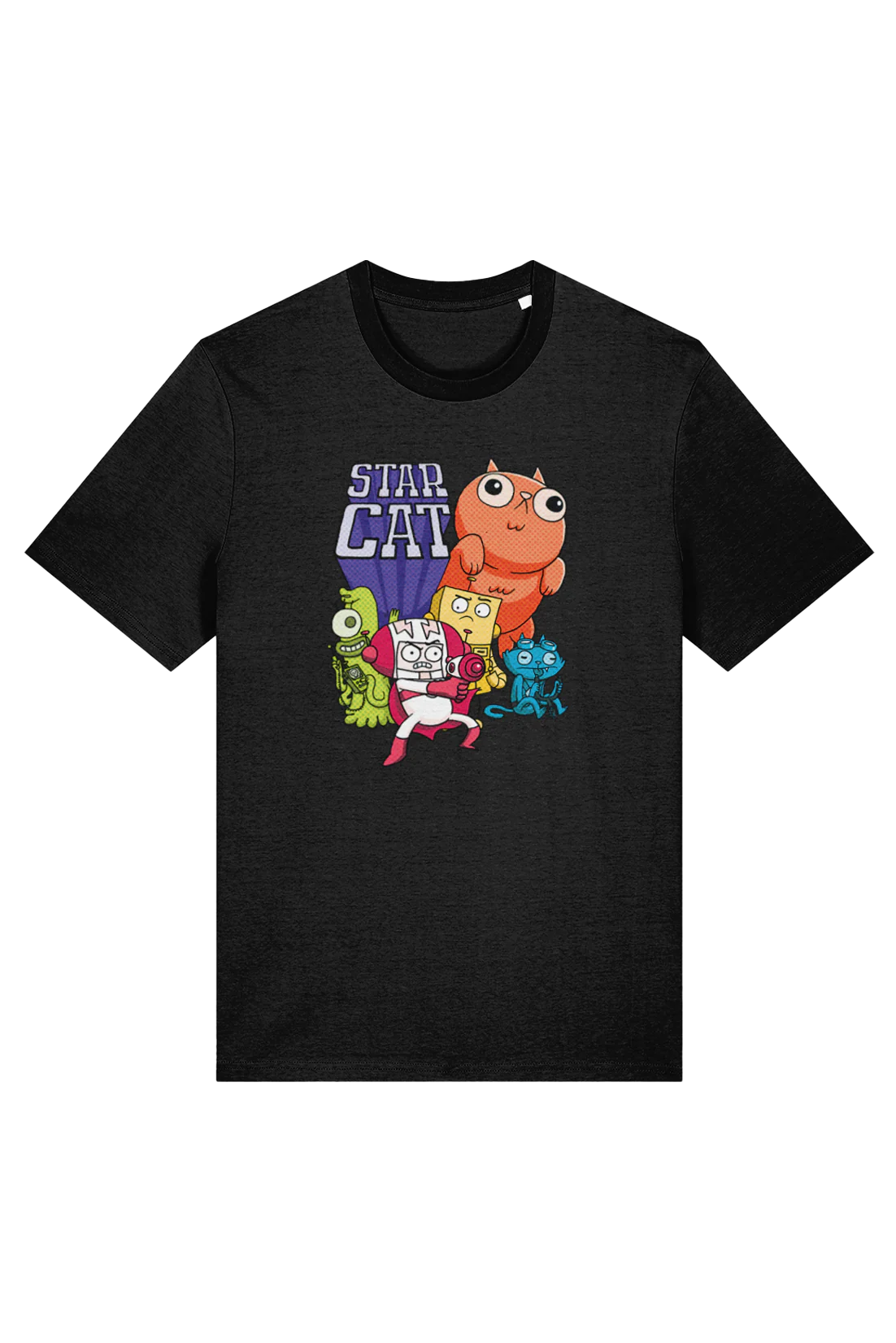 Star Cat Groupshot adult t-shirt - Image 3