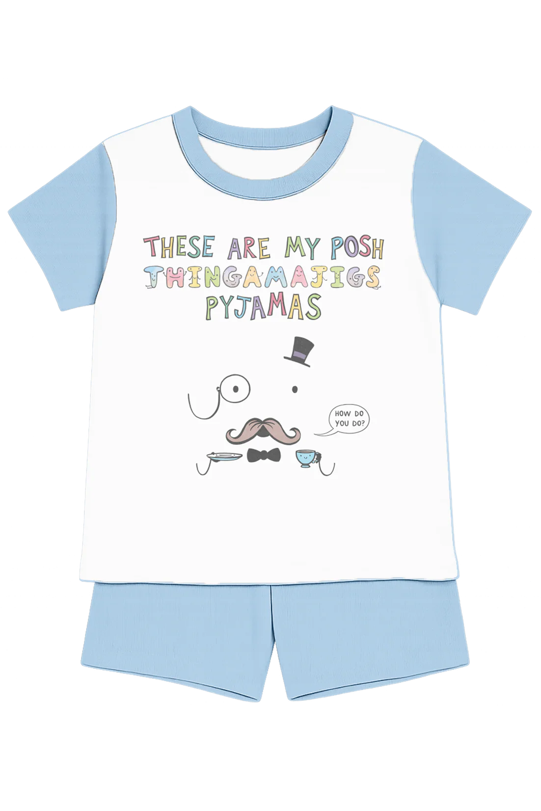 Thingamajigs "These are my posh pyjamas" kids pyjamas