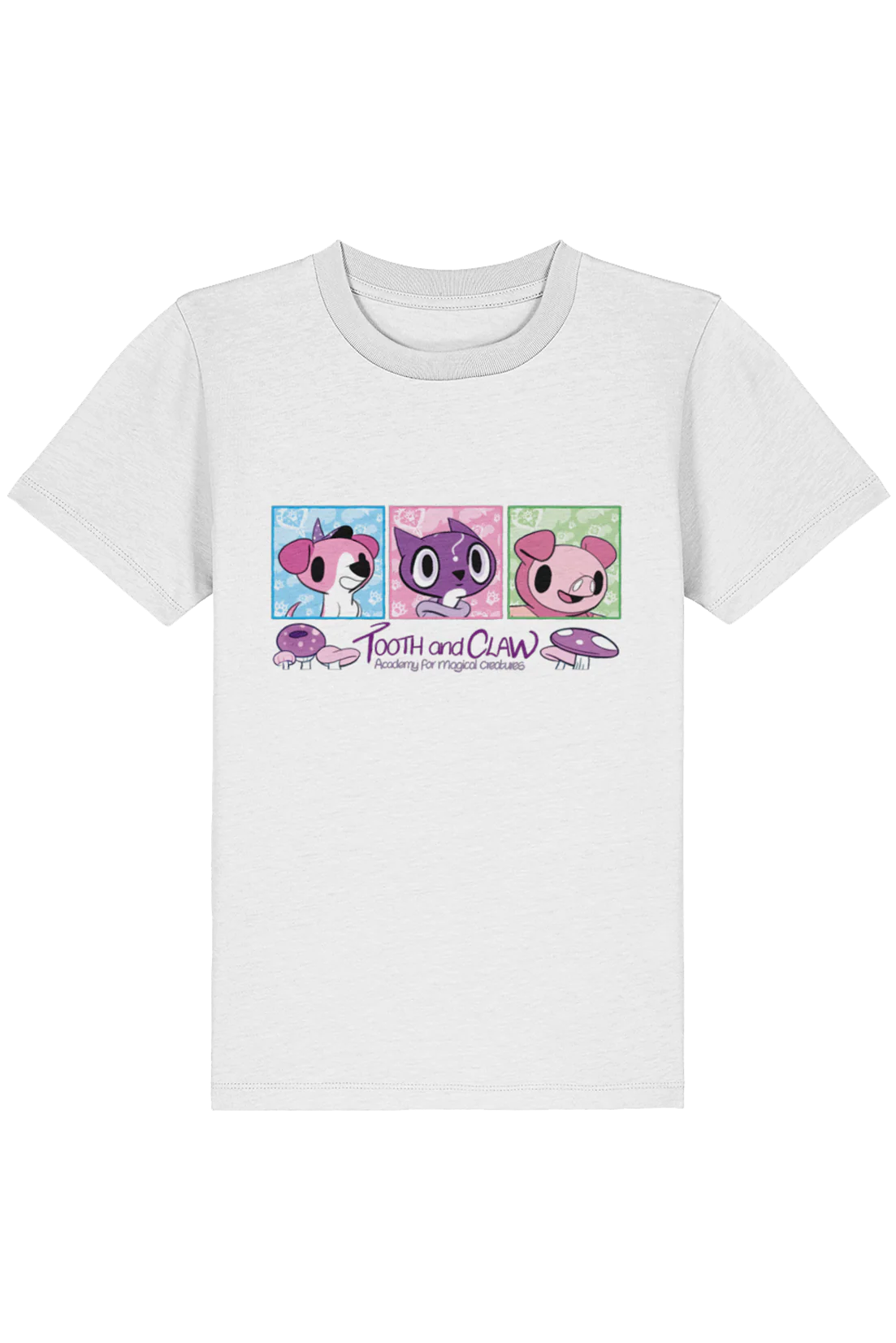 Tooth and Claw Cubes kids t-shirt