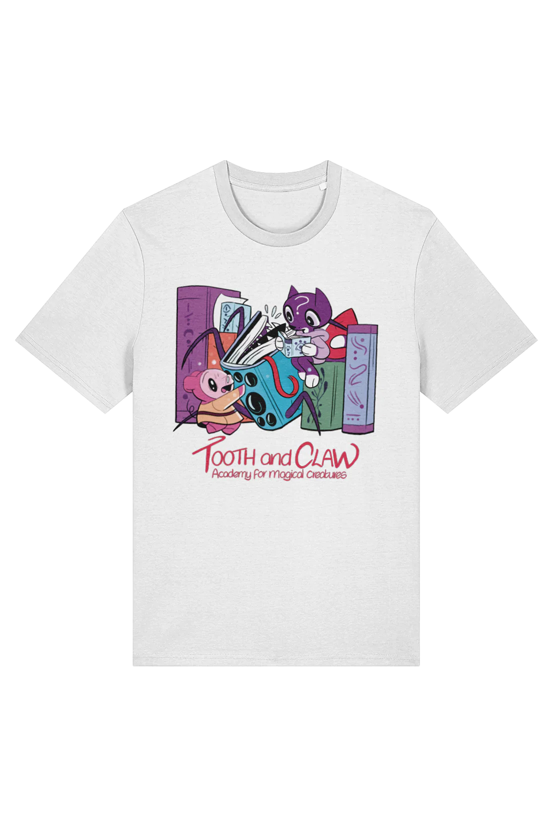 Tooth and Claw Reading adult t-shirt